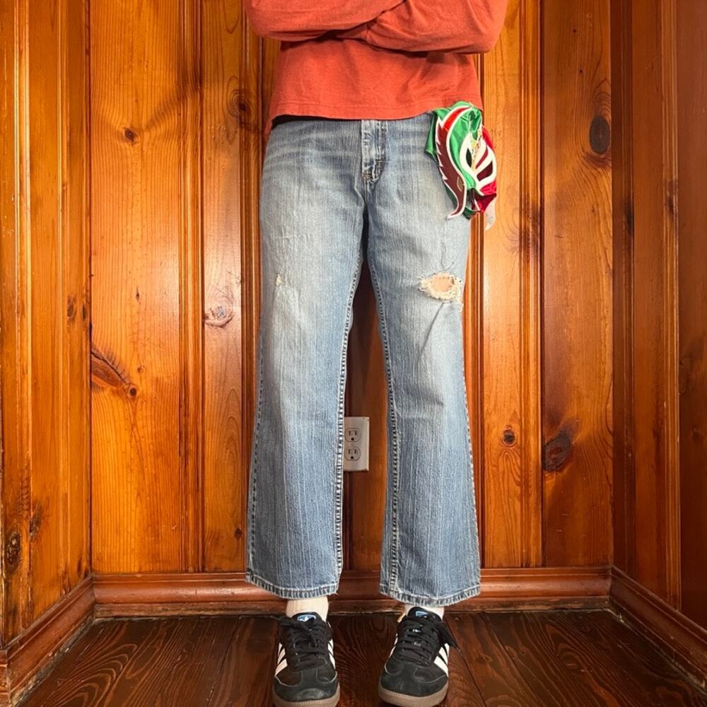 Lee 36x27 Y2K Jeans Blue Relaxed